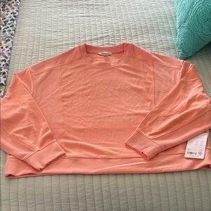 Athleta Seasoft Rib Crewneck Sweatshirt